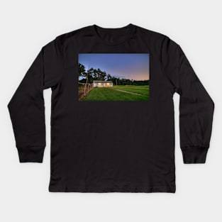 Sunset Monroeville Airport P.A Dawn of the Dead Location IMG 0919 Kids Long Sleeve T-Shirt